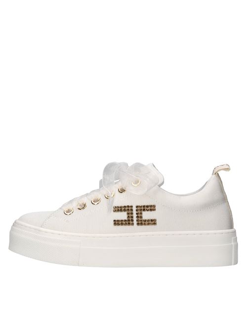 Sneakers in tessuto ELISABETTA FRANCHI | F4A9-E0241-1744100BIANCO